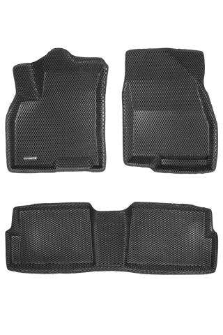 3D коврики Euromat для XCITE X-Cross 7, EVA, Черный
