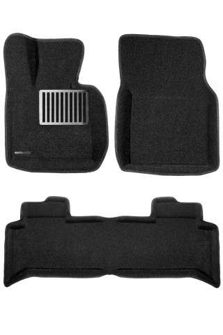 3D коврики Euromat для LAND ROVER Range Rover Vogue (2002-2012), Business, Коричневый