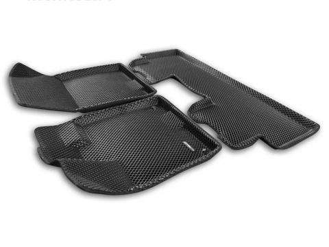 3D коврики Euromat для GAC GS4 2WD, EVA, Черный