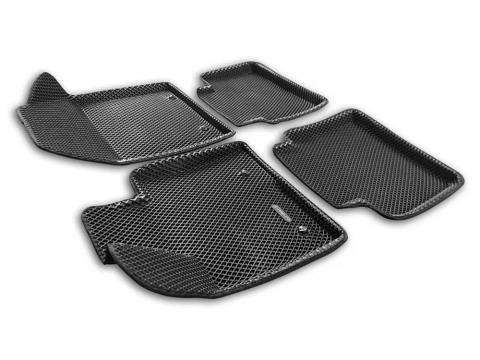 3D коврики Euromat для ZEEKR X, EVA, Черный