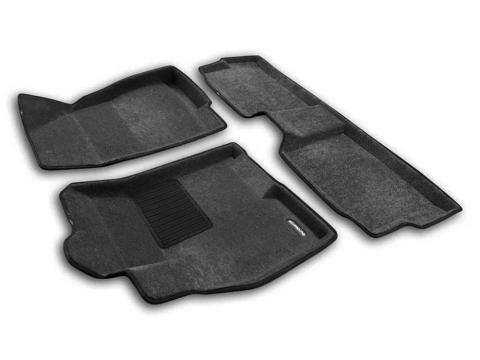 3D коврики Euromat для TENET T7 (2025-), Business, Серый