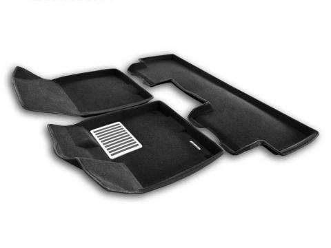 3D коврики Euromat для GAC GS4 2WD, Lux, Черный