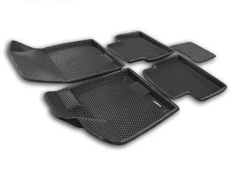 3D коврики Euromat для GAC GS4 4WD, EVA, Черный