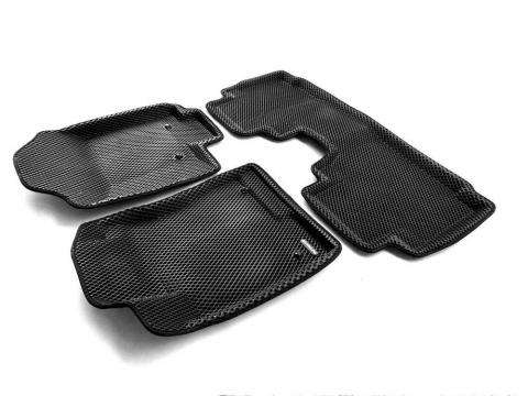 3D коврики Euromat для HAVAL M6, EVA, Черный