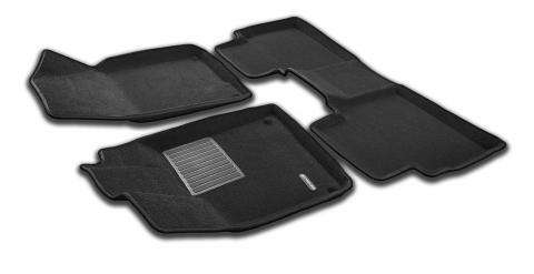 3D коврики Euromat для Geely Cityray, Business, Черный