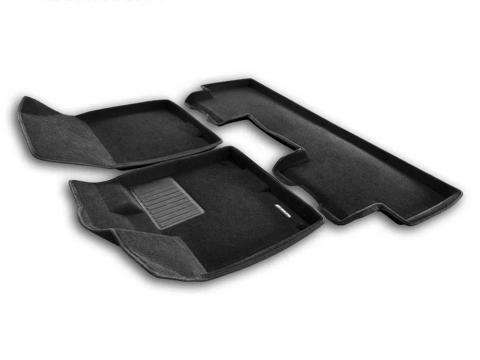 3D коврики Euromat для GAC GS4 2WD, Business, Черный