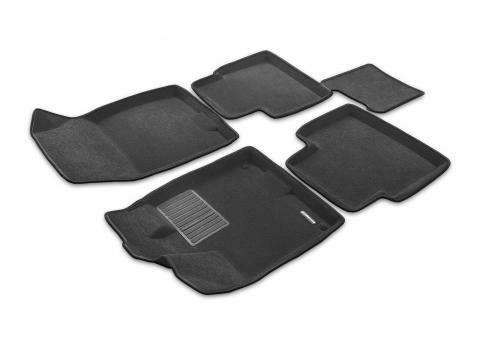 3D коврики Euromat для GAC GS4 4WD, Business, Черный
