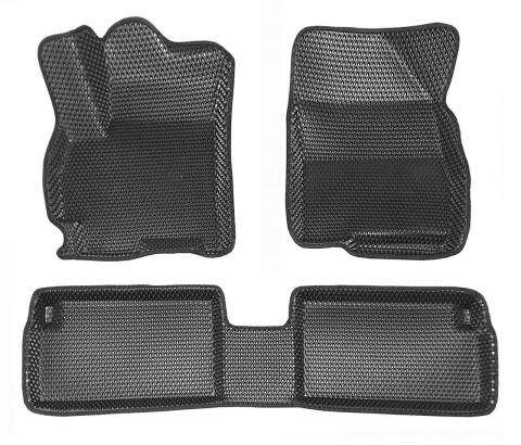 3D коврики Euromat для TENET T4 (2025-), xEVA, Черный