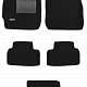 3D коврики Euromat для MAZDA CX-7 (2006-2012), Lux, Черный