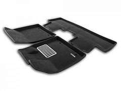 3D коврики Euromat для Geely EX5 EM-i гибрид, Lux, Черный