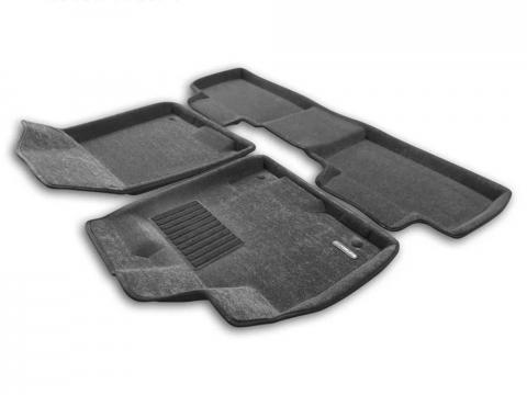 3D коврики Euromat для GAC GS8 (2016-2022), Business, Серый