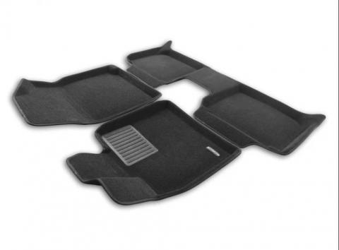 3D коврики Euromat для BYD Chazor, Business, Черный