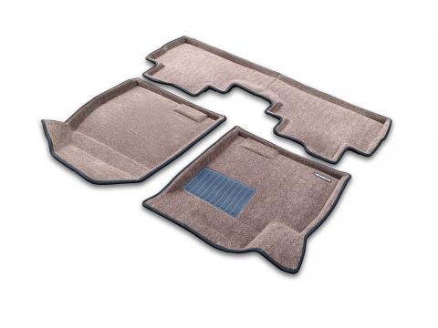 3D коврики Euromat для JETOUR Dashing, Business, Коричневый