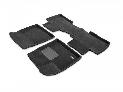 3D коврики Euromat для Geely EX5 электромобиль, Business, Черный