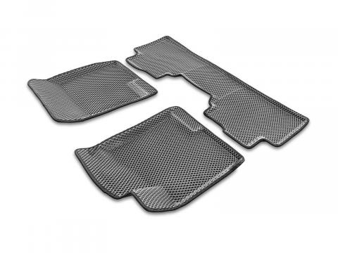 3D коврики Euromat для HAVAL Jolion 4x2, xEVA, Серый
