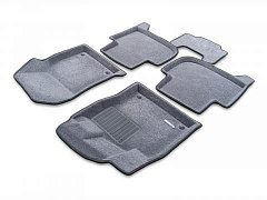 3D коврики Euromat для VW Tayron, Business, Серый