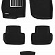 3D коврики Euromat для CITROEN C4 Aircross (2012-2017), Lux, Черный
