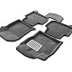 3D коврики Euromat для VW Tayron, Lux, Серый