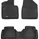 3D коврики Euromat для INFINITI JX/QX 60/ (3 ряд) (2012-), EVA, Черный