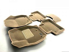 3D коврики Euromat для VOLVO XC70 (2007-2016), Business, Бежевый