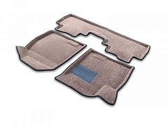 3D коврики Euromat для JETOUR Dashing, Business, Коричневый