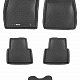 3D коврики Euromat для NISSAN Juke (2010-2019), Lux, Черный