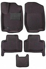 3D коврики Euromat для MERCEDES W164 (ML-Class) (2005-2011), Business, Серый