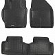 3D коврики Euromat для TOYOTA Corolla X (2006-2013), EVA, Черный