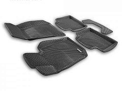 3D коврики Euromat для BMW 3 (G28) (2019-) Long, EVA, Черный