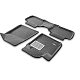 3D коврики Euromat для CHANGAN CS55Plus / UNI-S, Lux, Черный