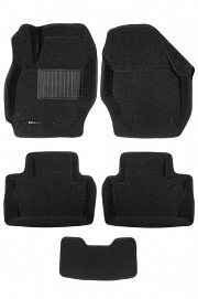 3D коврики Euromat для VOLVO XC70 (2007-2016), Business, Черный